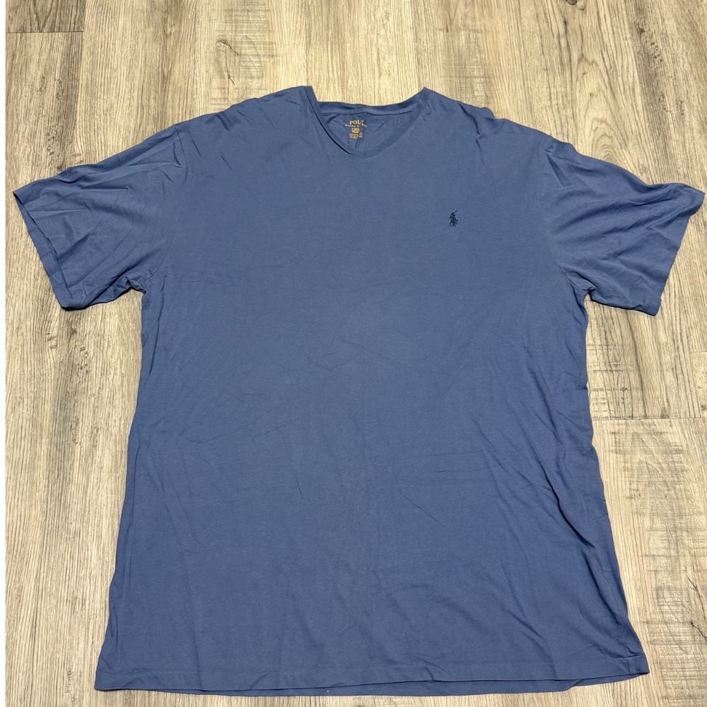 Polo Ralph Lauren Blue T-Shirt, Mens, XLT